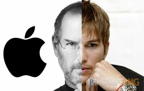 Ashton Kutcher plays Steve Jobs, in upcoming movie