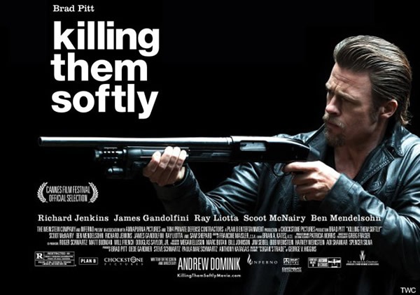 Killing them Softly, a Pinstripe must see movie 2012